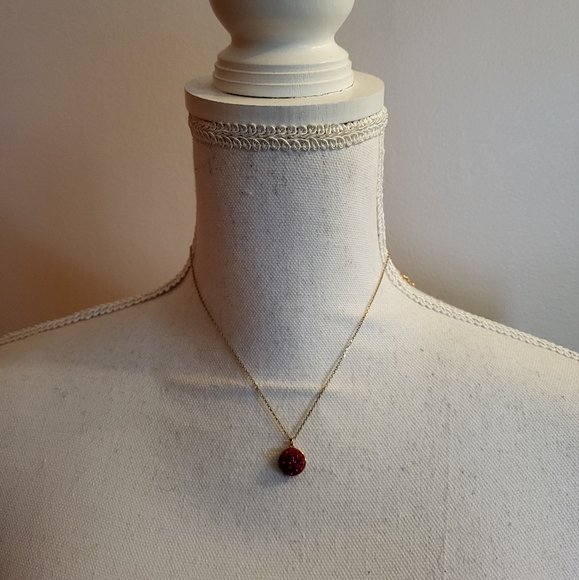 Kate Spade Brilliant Statements Crystal Pendant Necklace With Dust Bag - Picture 5 of 9